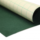 Rouleau Vert foncé: Coupon de tissu feutre anti-oxydant autocollant pour couvrir la base du tiroir (45 x 70 cm)