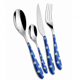 BLUE DOTS cutlery, brand Bugatti.