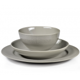 Assiettes, mugs et bols Grain de Malice Gris Médart de Noblat