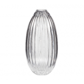 -37% Vase Hubsch 15 x 30 cm en verre transparent