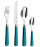 couverts turquoise