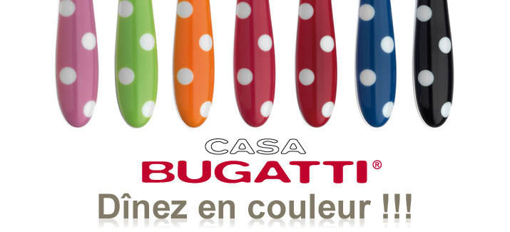 couverts Casa Bugatti